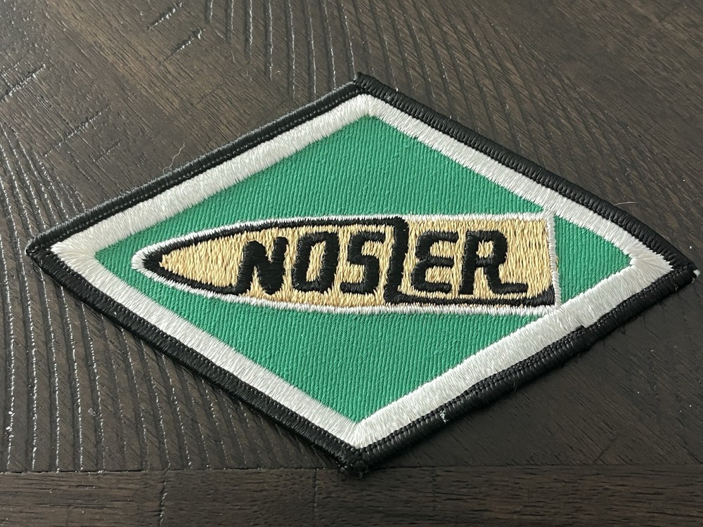 VINTAGE "NOSLER BULLETS” PATCH