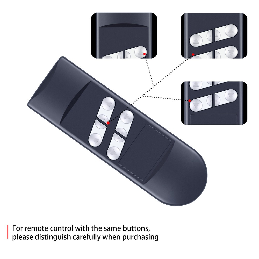 Replacement Remote for Sleep Number Flex Fit Wired Adjustable Bed