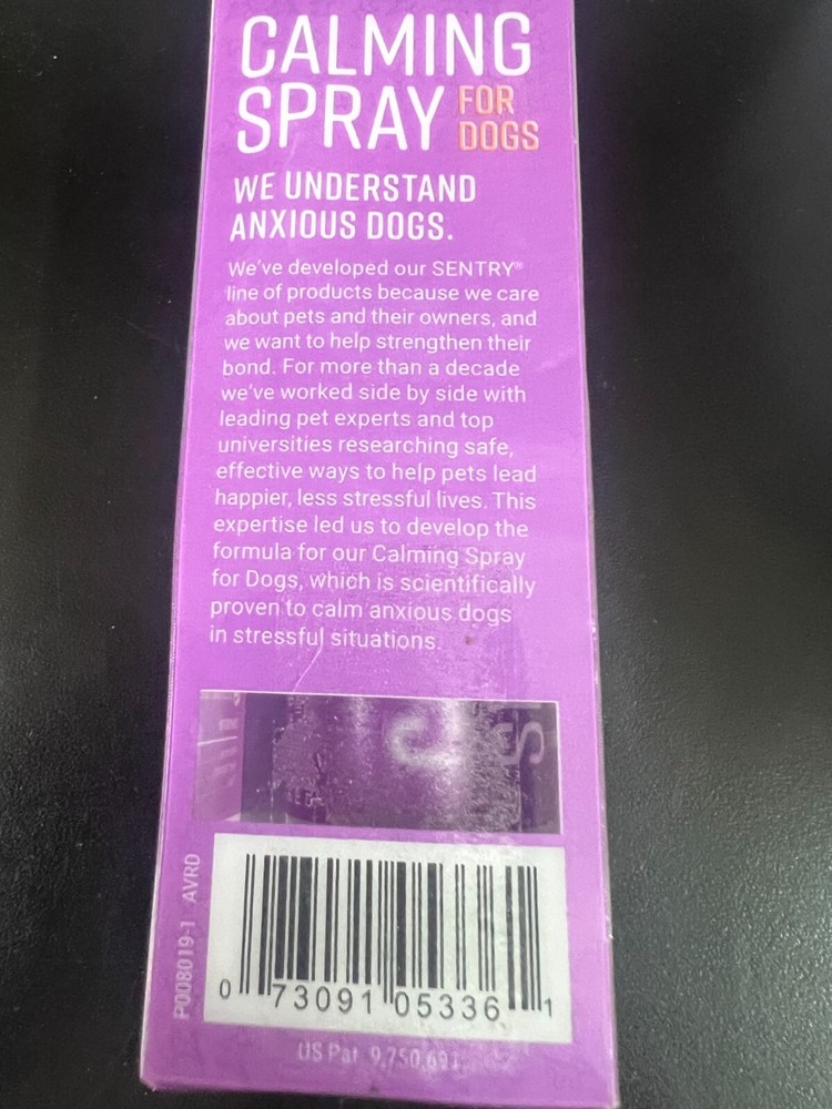 Sentry Dog Calming Pheromone Spray 1 ounce 3361