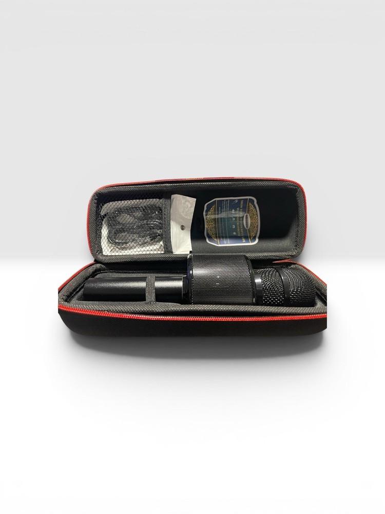 BONAOK Portable Bluetooth Karaoke Microphone /Wireless Speaker..Black