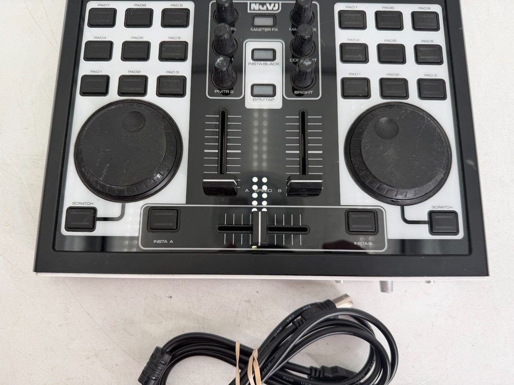 Numark NUVJ Arkaos Controller Video Mixing Console And Performance Tool W/Cable