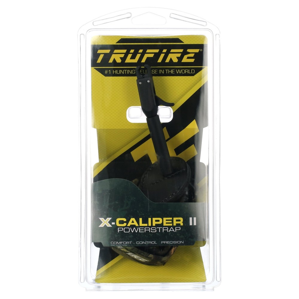 Tru-Fire X Caliper II Compound Bow Release with Brushed Cotton Powerstrap