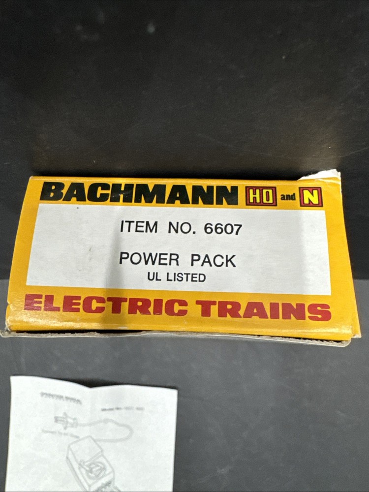 Bachmann Transformer #6607 Train Power Pack & Misc Tracks Sets