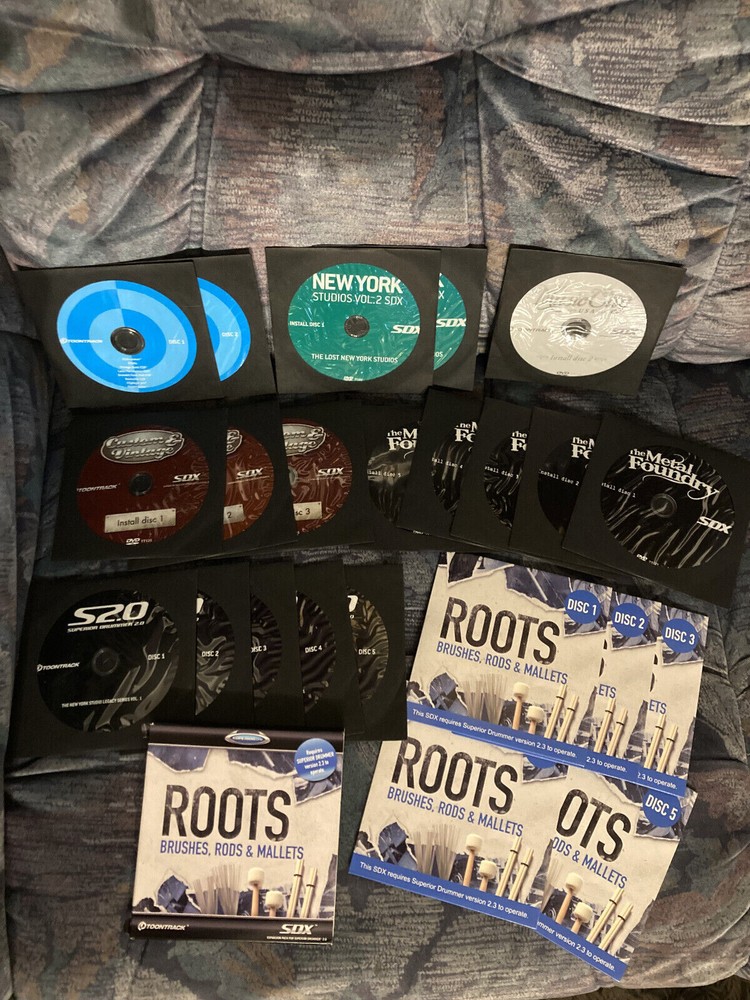 Toontrack Misc LOT Installation Discs