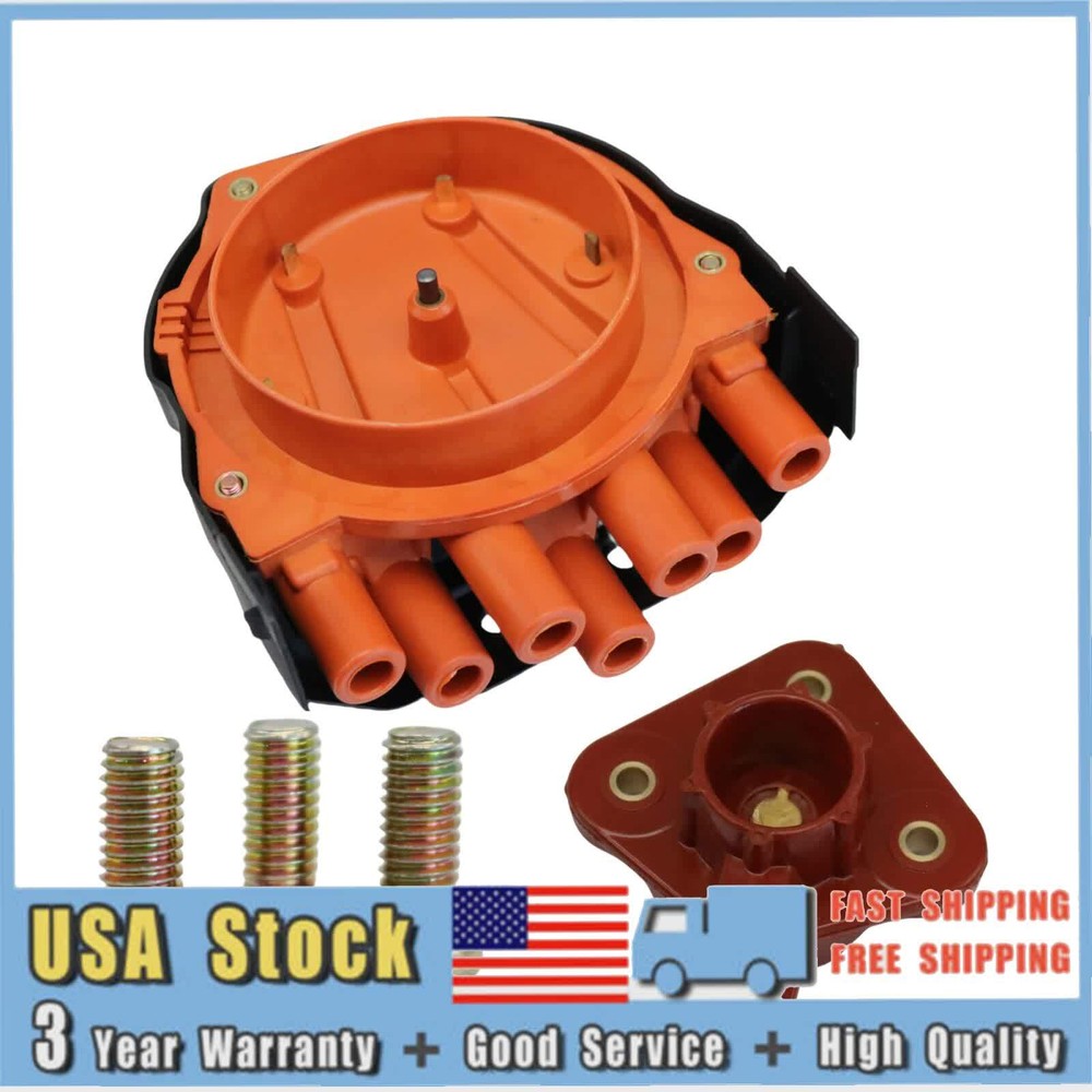 Distributor Cap&Rotor For BMW E23 E24 E28 E30 E31 E32 12111725070 12111734110 US