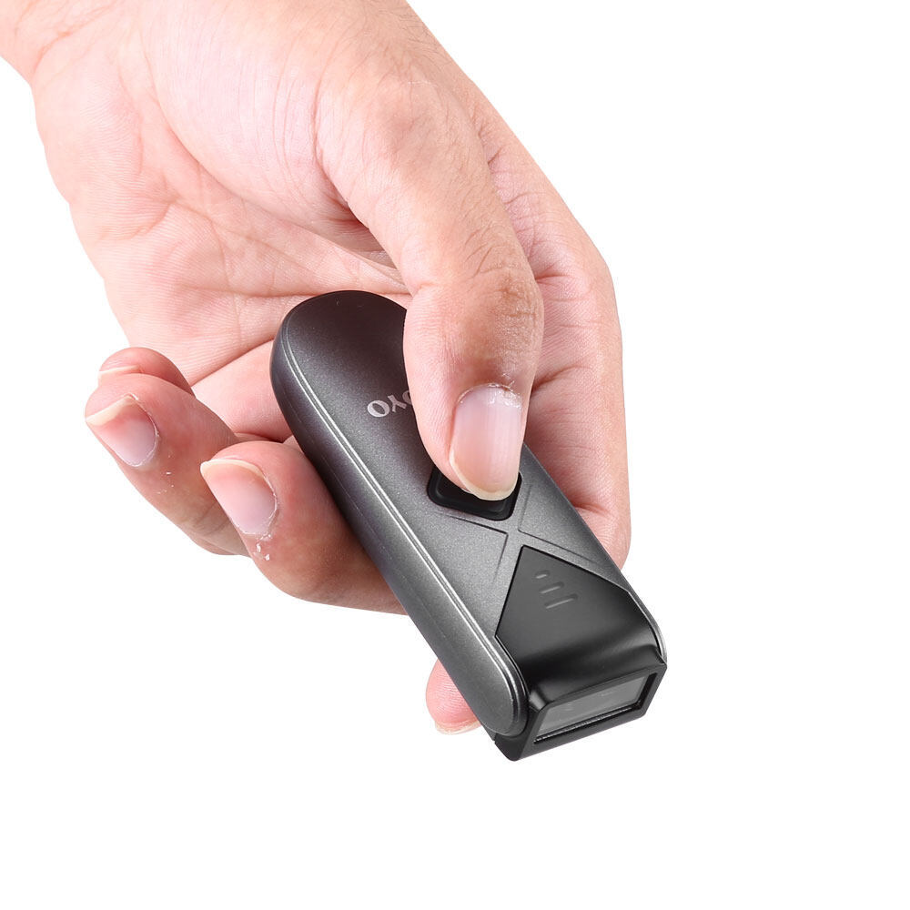 EYOYO Mini Wireless 2D QR Code Barcode Scanner Bluetooth USB Reader for PC Phone