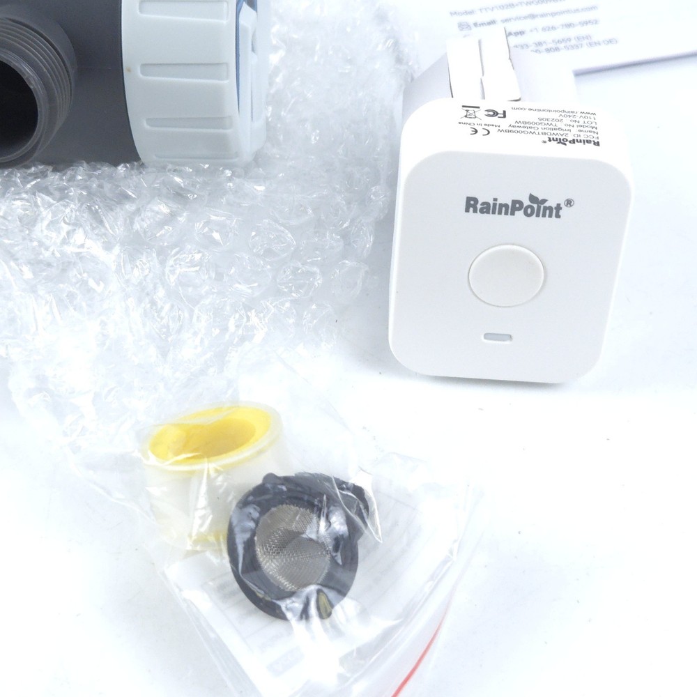 RAINPOINT TTV102B 1-Zone WiFi Irrigation Timer Water Timer Brass