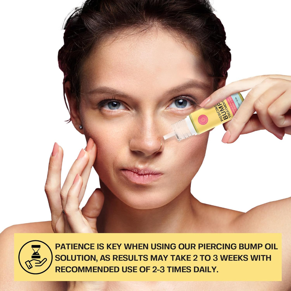 Piercing Keloid Bumps Shrinking Duo | Piercing Bump Treatment (.5Oz) + Keloid...