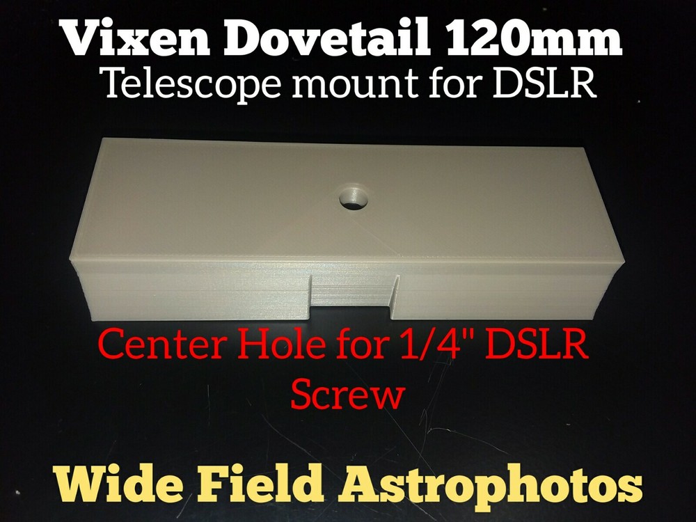 Vixen Type Dovetail 120mm Telescope Mount for DSLR