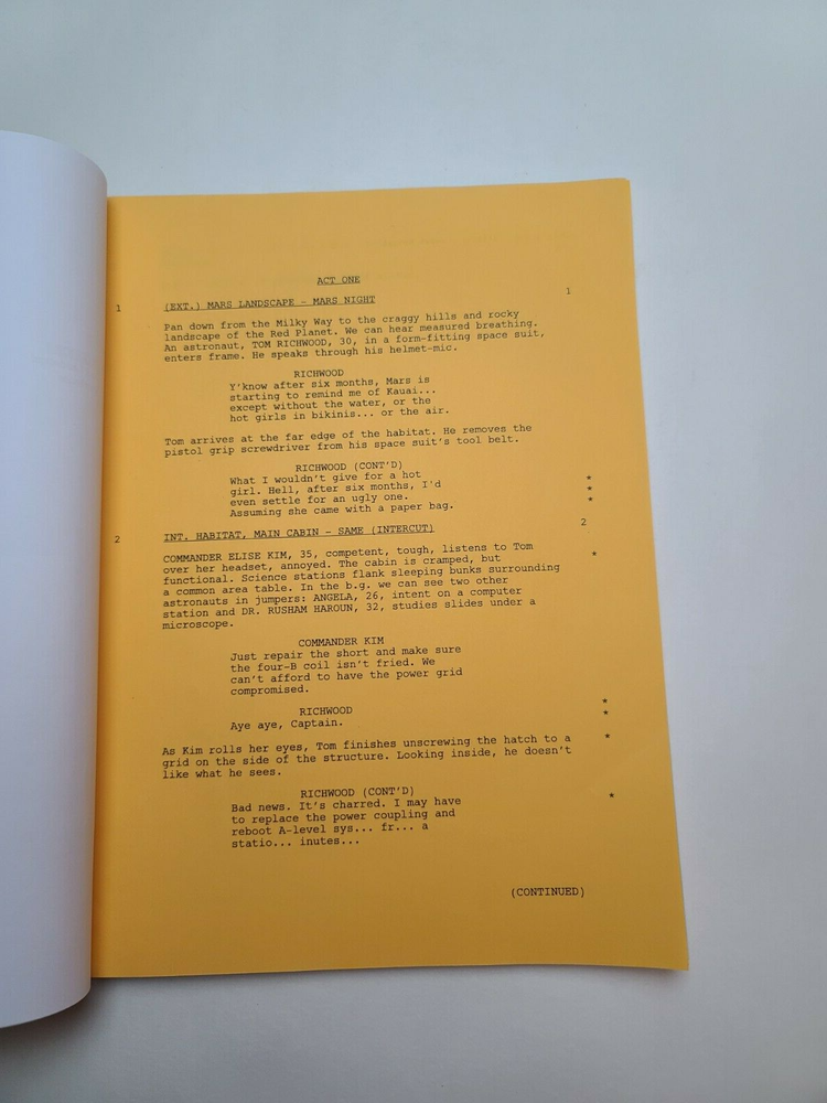 CASTLE / Terri Edda Miller TV Script, Sterling K. Brown "The Wrong Stuff"