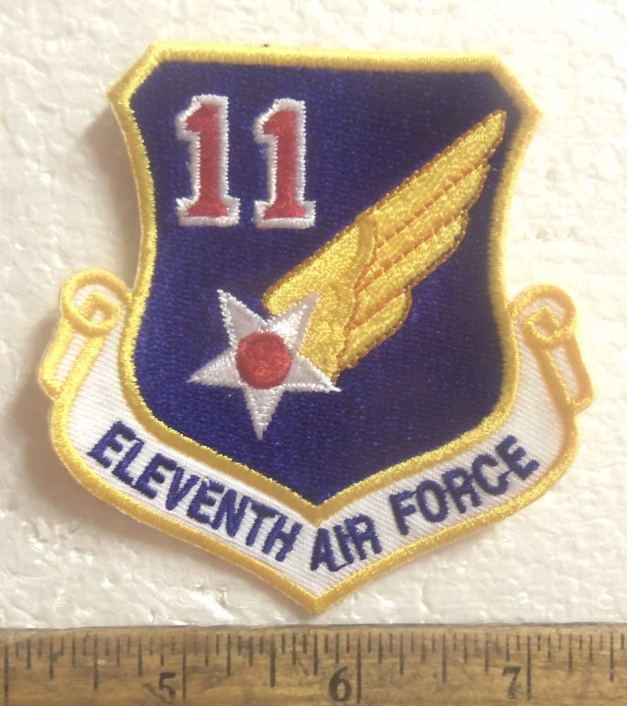 United States Air Force – 11th Air Force - Shield Embroidered Patch