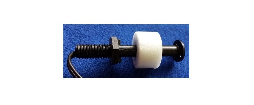 Float Switch Alarm Security Plastic Water Oil Mounts Vertical Fit Contact Sensor
