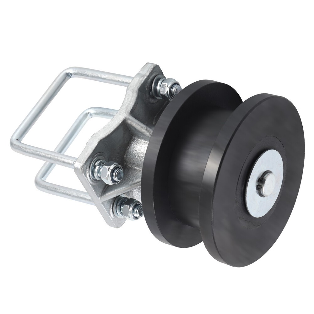 4" Square Post x 2" Sliding Gate Frame Heavy-Duty Nylon Cantilever Roller 1 Pack