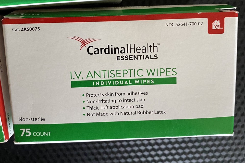 Cardinal Health IV Prep Pad. 75 Count.