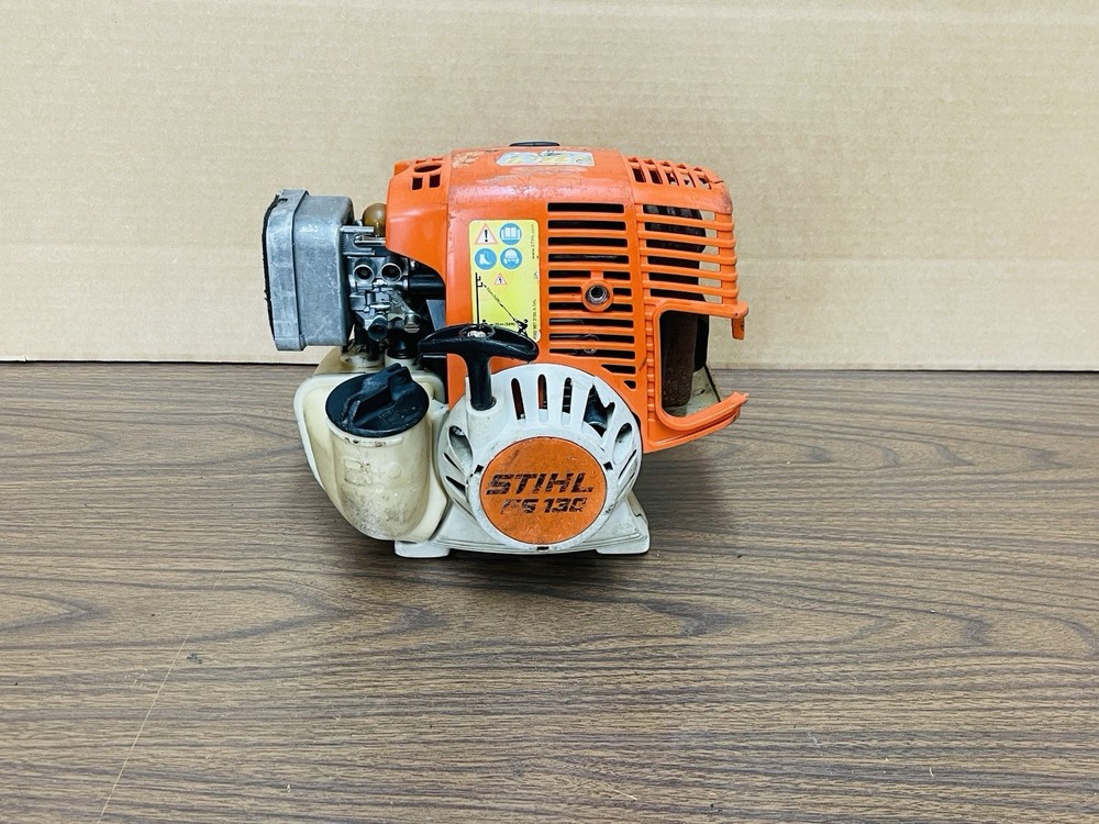 STIHL FS130R String Trimmer Engine Head 36cc Project Turns Over UNTESTED Read🛠️