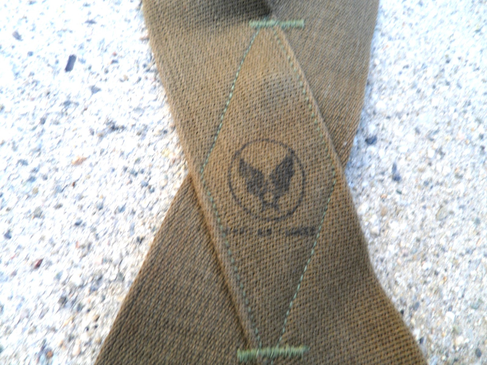 Vtg 50s US Air Force Type F-1 Aircrew Trousers Flight Pants Sz 36 Crown Zipper