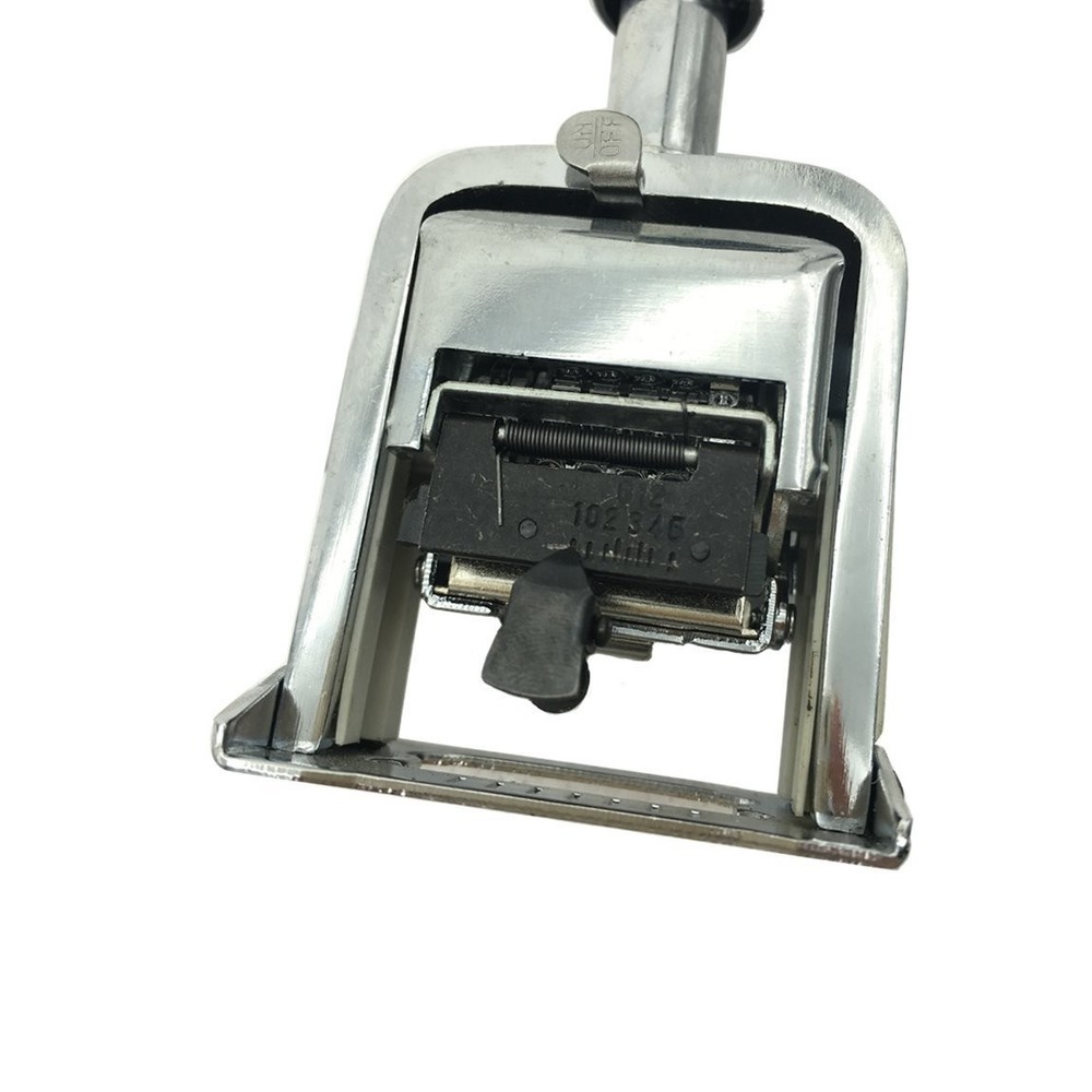 Automatic Numbering Machine, 5 Wheels Self Inking Number Stamp for Numbering ...