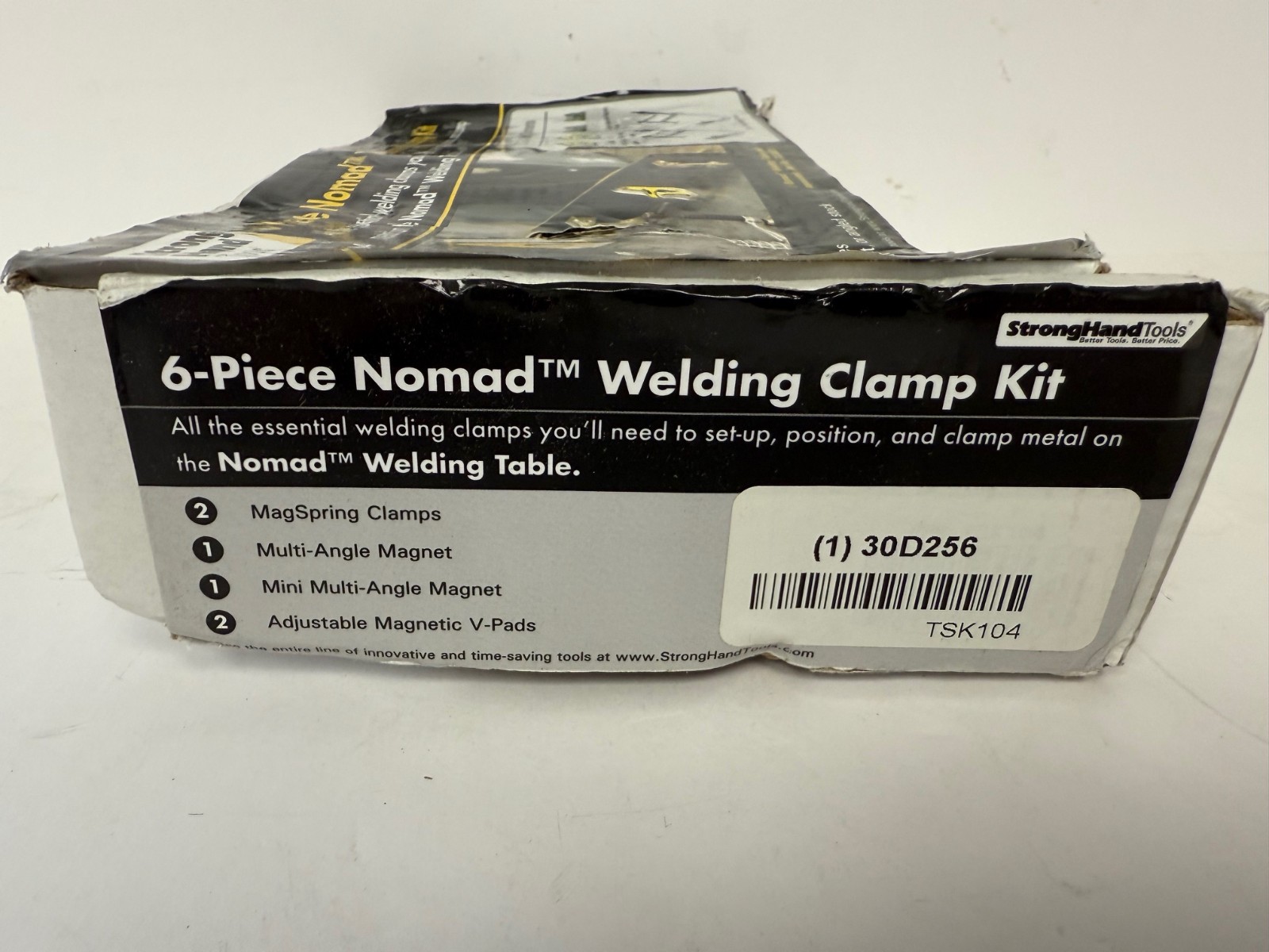 STRONG HAND TOOLS BUILDPRO TSK 104 TSK104 6 PIECE NOMAD WELDING CLAMP KIT NEW