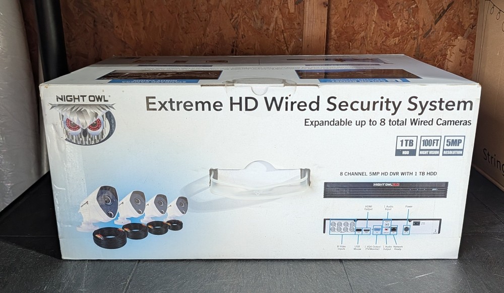 NIGHT OWL Extreme HD 5 MP Wired Security System