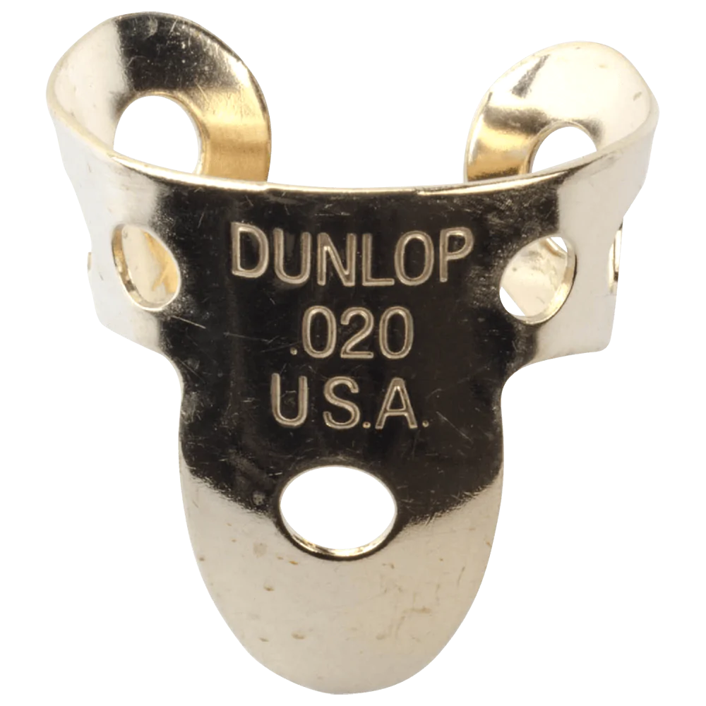 Dunlop Brass Fingerpicks .20mm 3-Pack