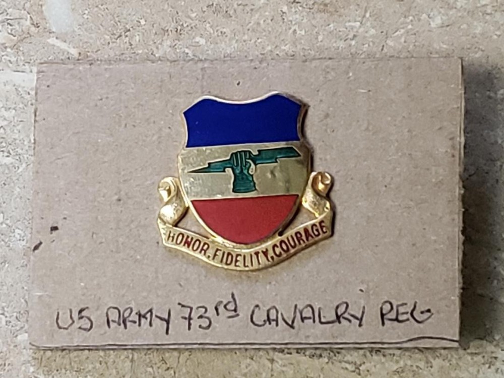 73rd Cavalry Regiment Crest DUI