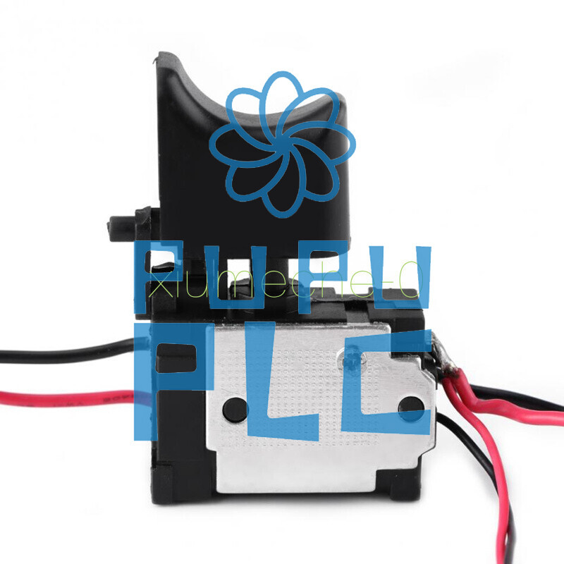 new 7.2V-24V 16A Electric Cordless Drill Trigger Switch Push Button Small Light