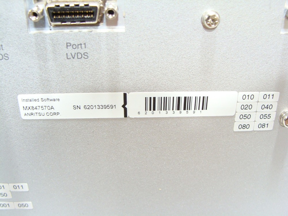 Anritsu MD8475A Communication Analyzer / Signaling Tester LOADED LTE / RF Opt