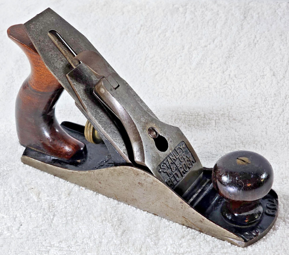 Rare Stanley Bed Rock No. 604 Smooth Plane - Type 3 Round Side - B Casting Mark