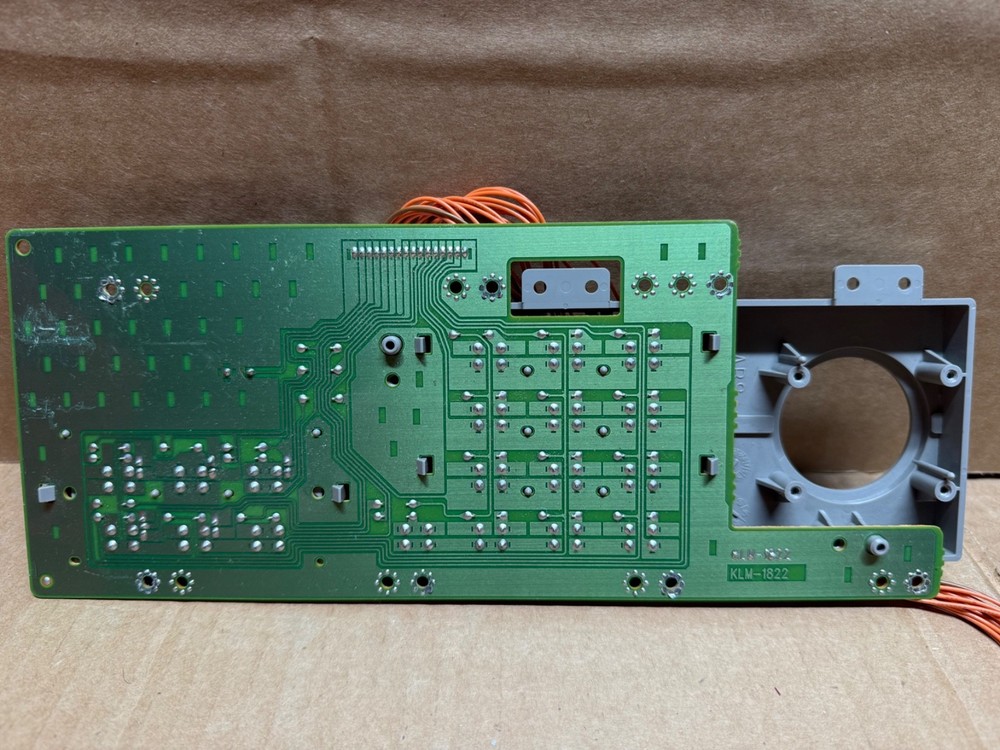 KORG TRINITY PANEL BOARD - RIGHT SIDE WITH SWITCH COVERS KLM-1822