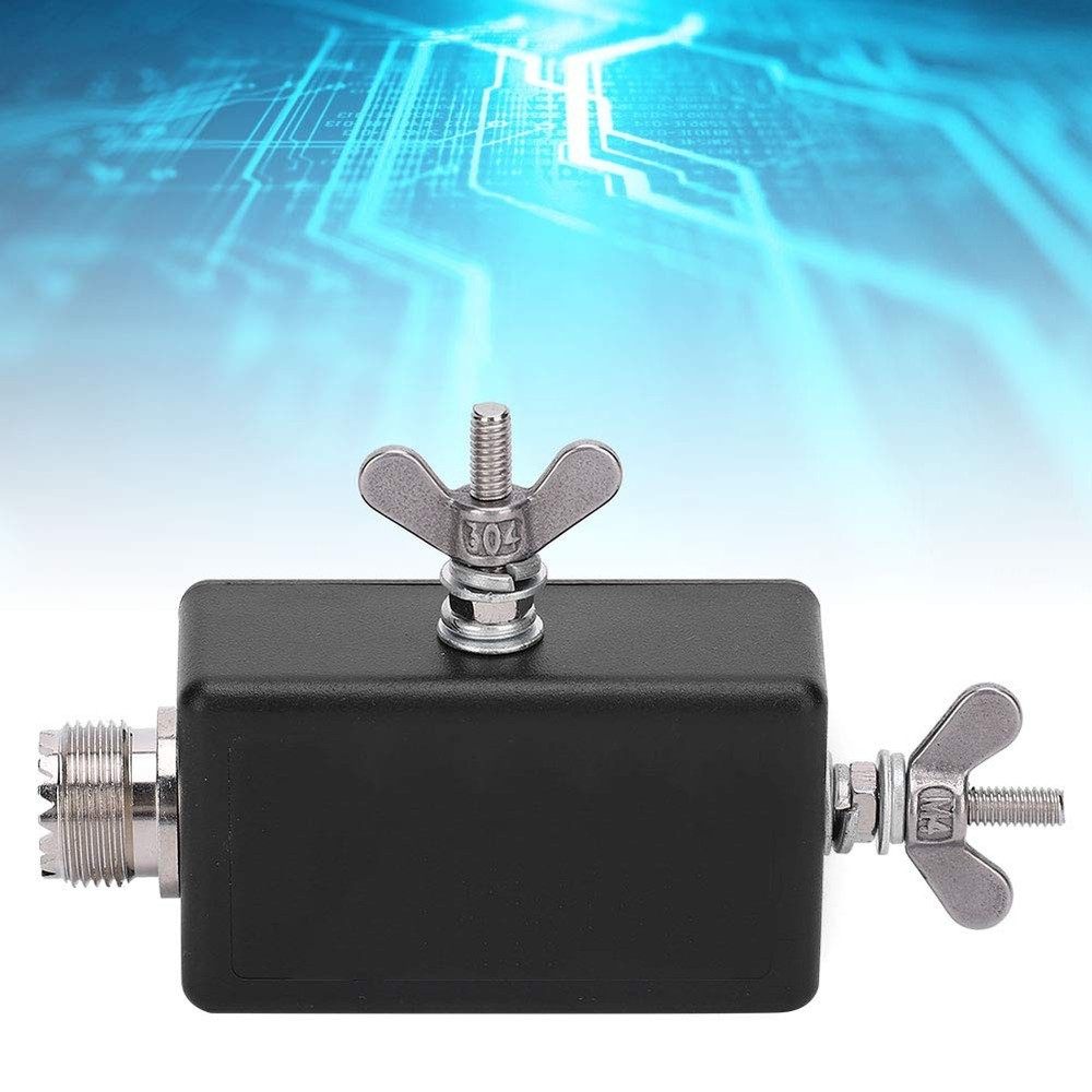 Balun for End Fed Antenna - 1:9 Suitable Shortwave Antenna, Black