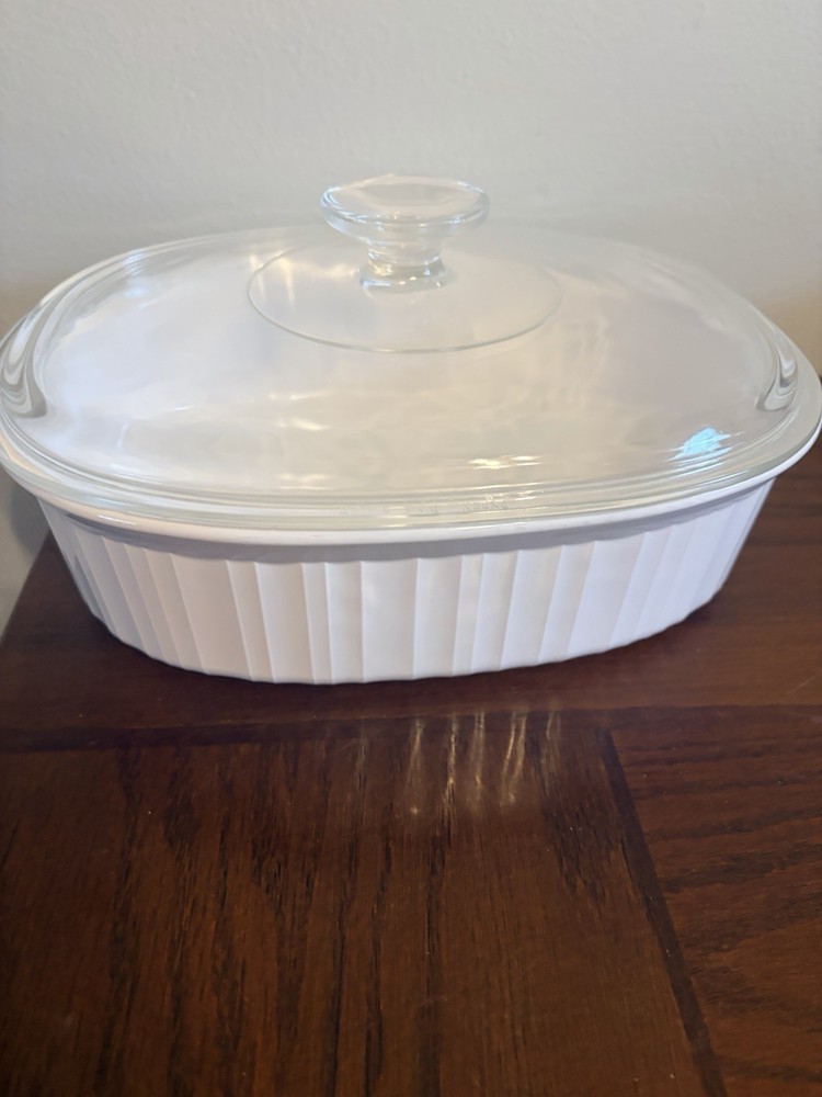 CorningWare French White Bakeware Set 7 Piece Baking Dish Set