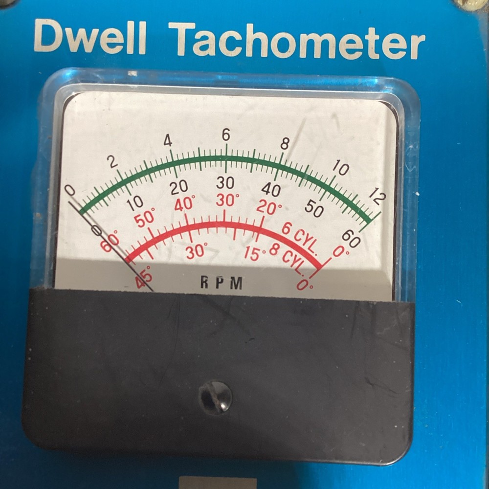 Sears Dwell Tachometer Model C209-45210- Untested