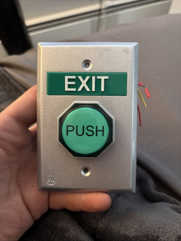 STI UB-1PN Universal Pneumatic Button - Great for door access control systems