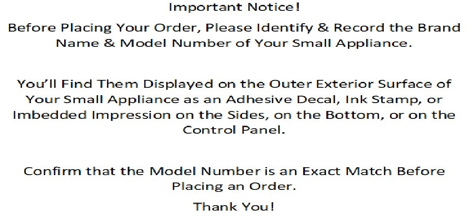 2pin Power Cord for Sunbeam Egg Cooker Models E E1 E2 E2A E3-B3 (Choose Length)