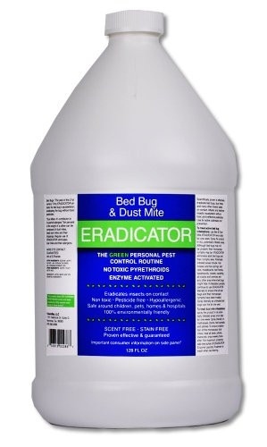 Bed Bug and Dust Mite ERADICATOR Ready to Use Solution Refill 128 Oz (1 Gallon)