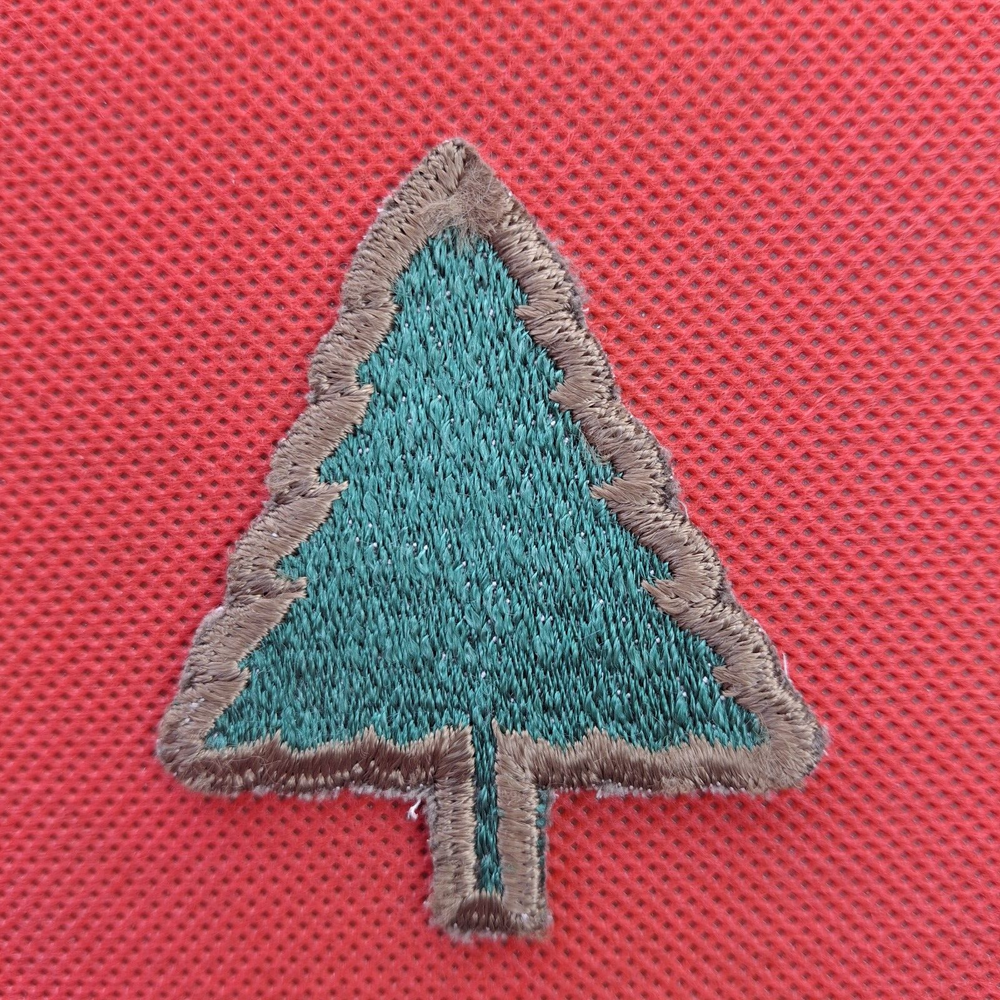 US Army Authentic WW2 91st Infantry Division OD Border Patch