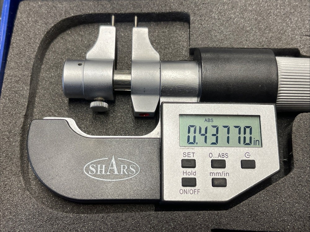 Shars .2-1.2" Digital Electronic Inside Micrometer Ratchet Stop