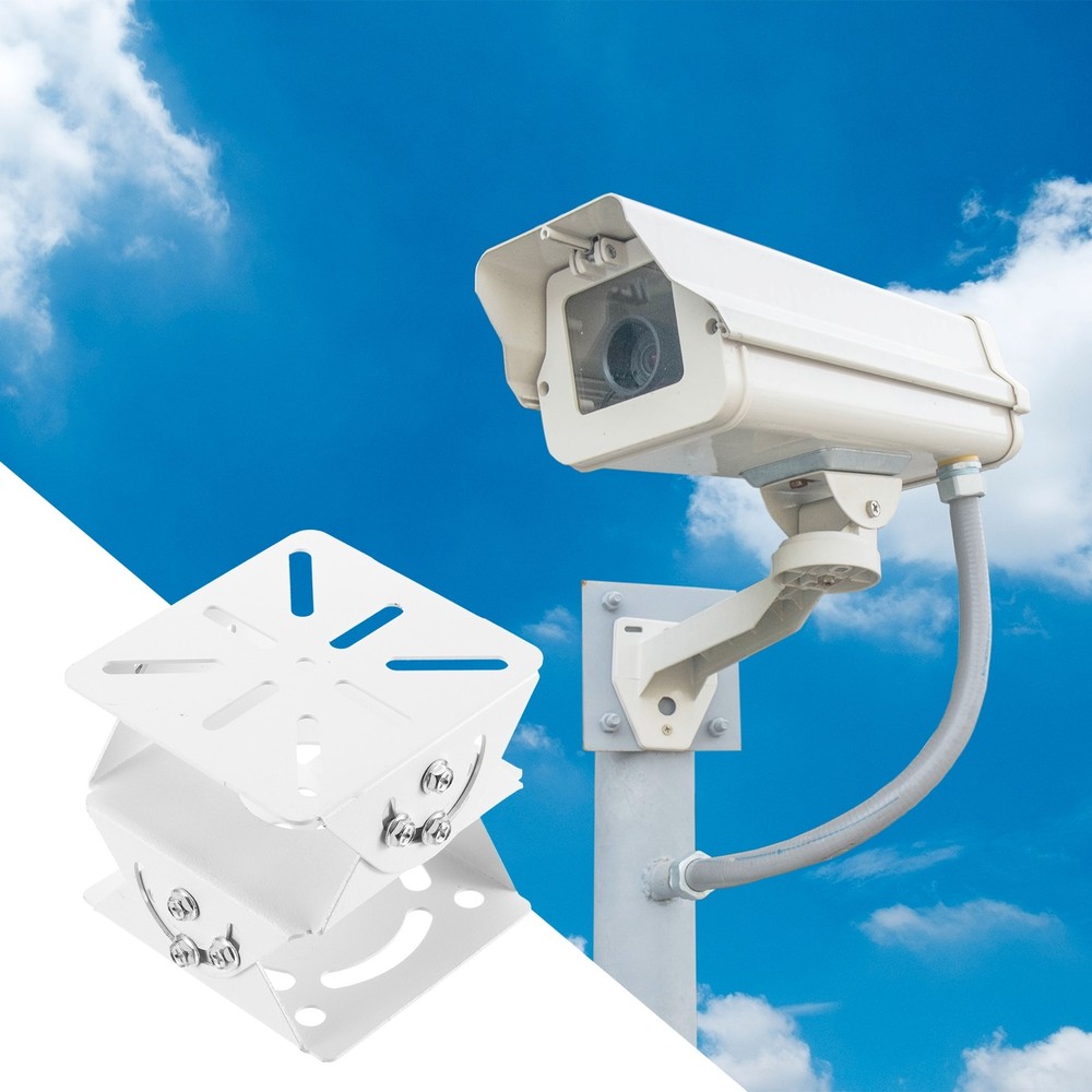 1 Pack Security Camera Joint Mount 3.9" 3-Axis Bracket Steel