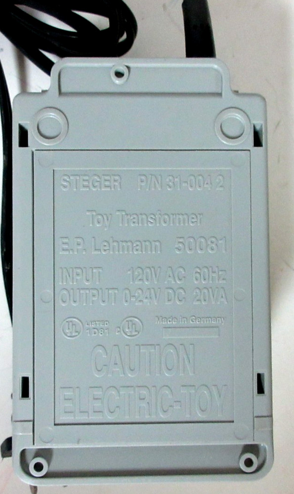 LGB 50081 G Scale Train Transformer Controller 1 Amp