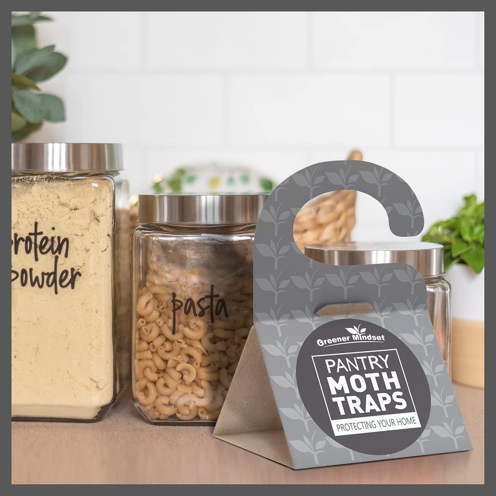 7 Pack Indoor Pheromone Moth Traps - Efficient Pantry Infestation Prevention
