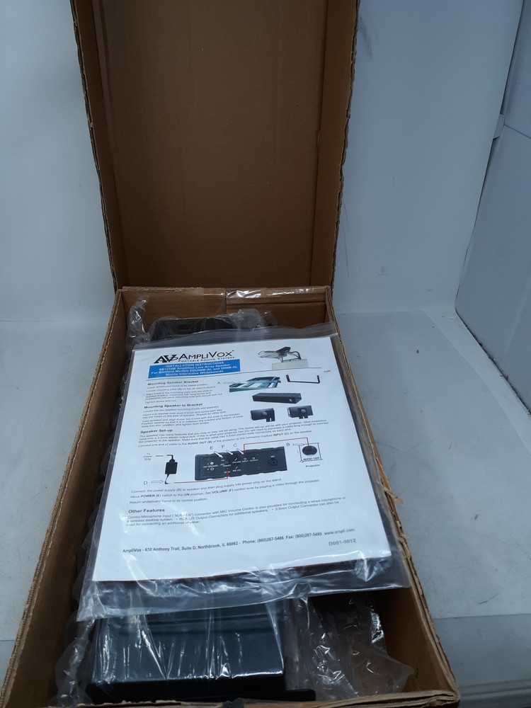 Bretford SS1234B Speaker Array 50W Amplifier