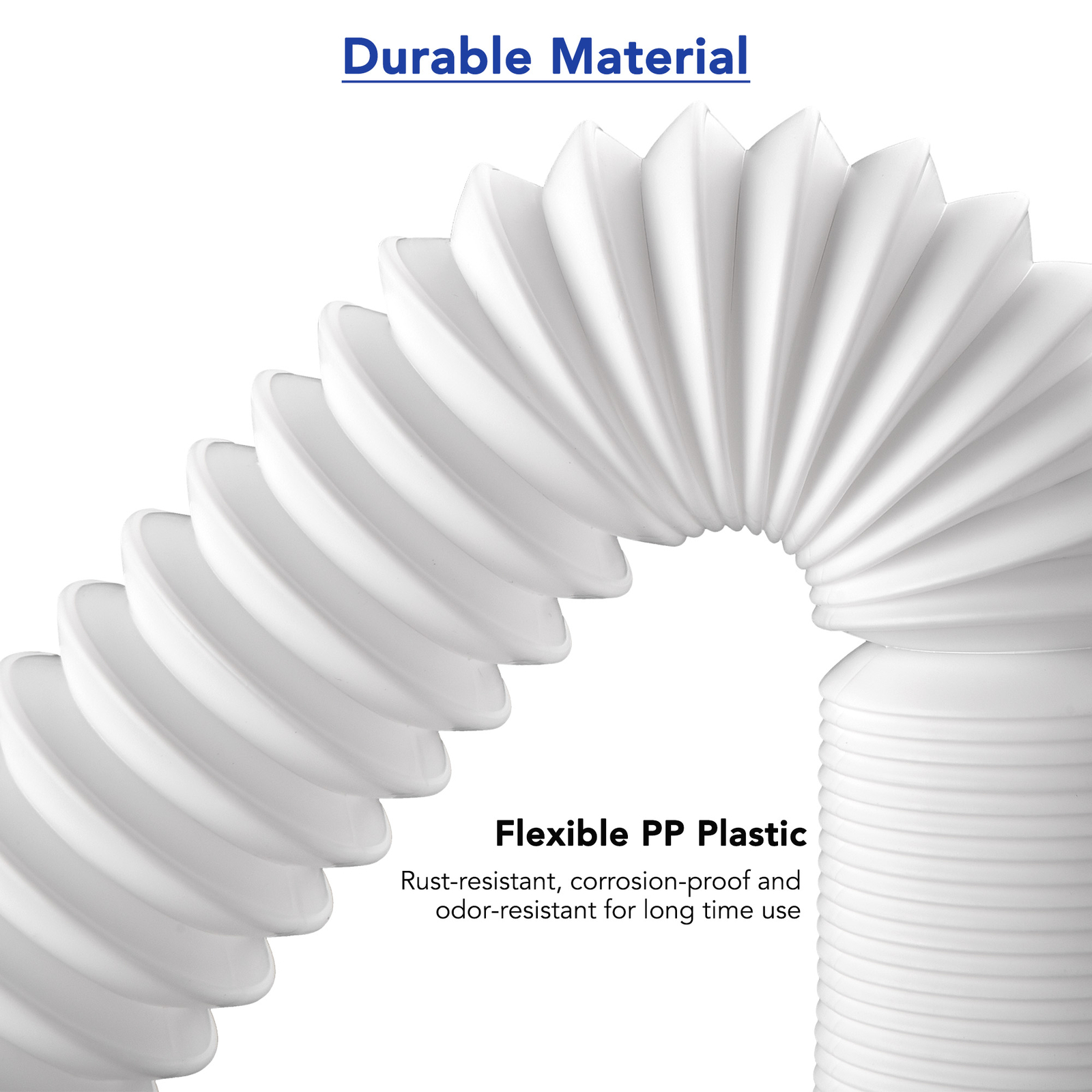 Wash Basin Drain Hose Kit Extendable Drainpipe Shampoo Bowl Accessory for Salon