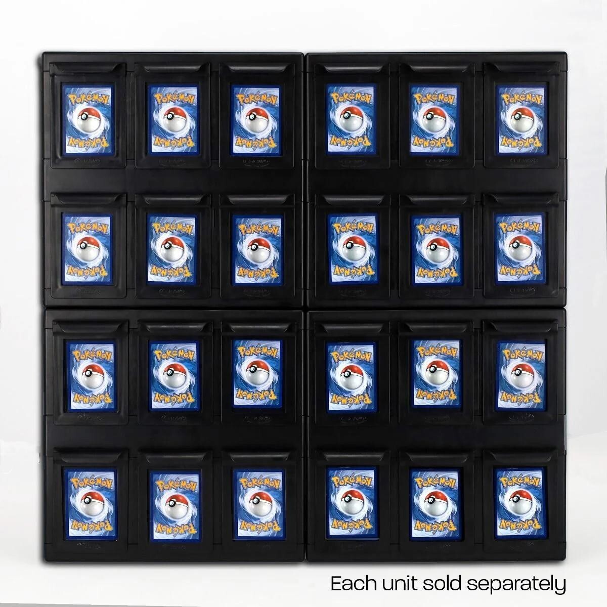 BCW Card Box Bin 6 Drawers Hold 1000+ Gaming / 700 Sports Cards Plastic Connect