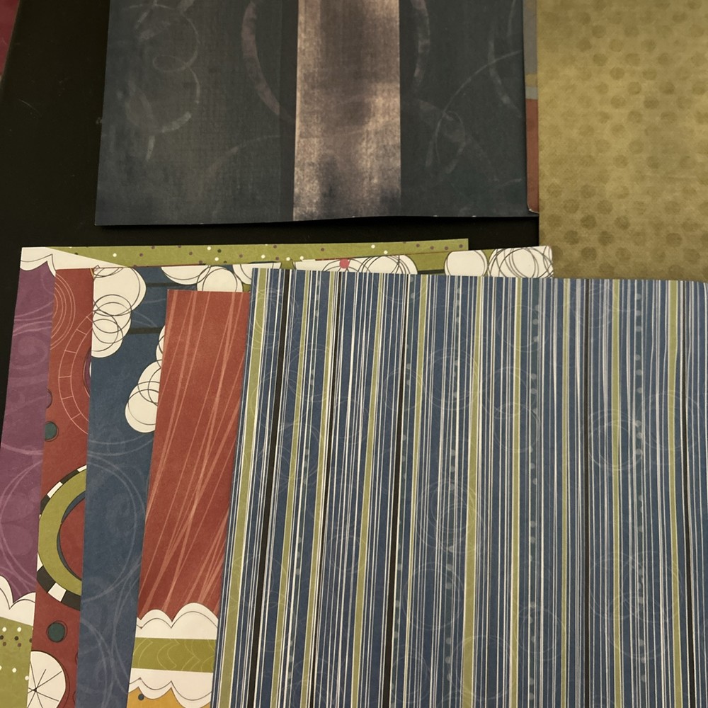 scrapbooking supplies lot used