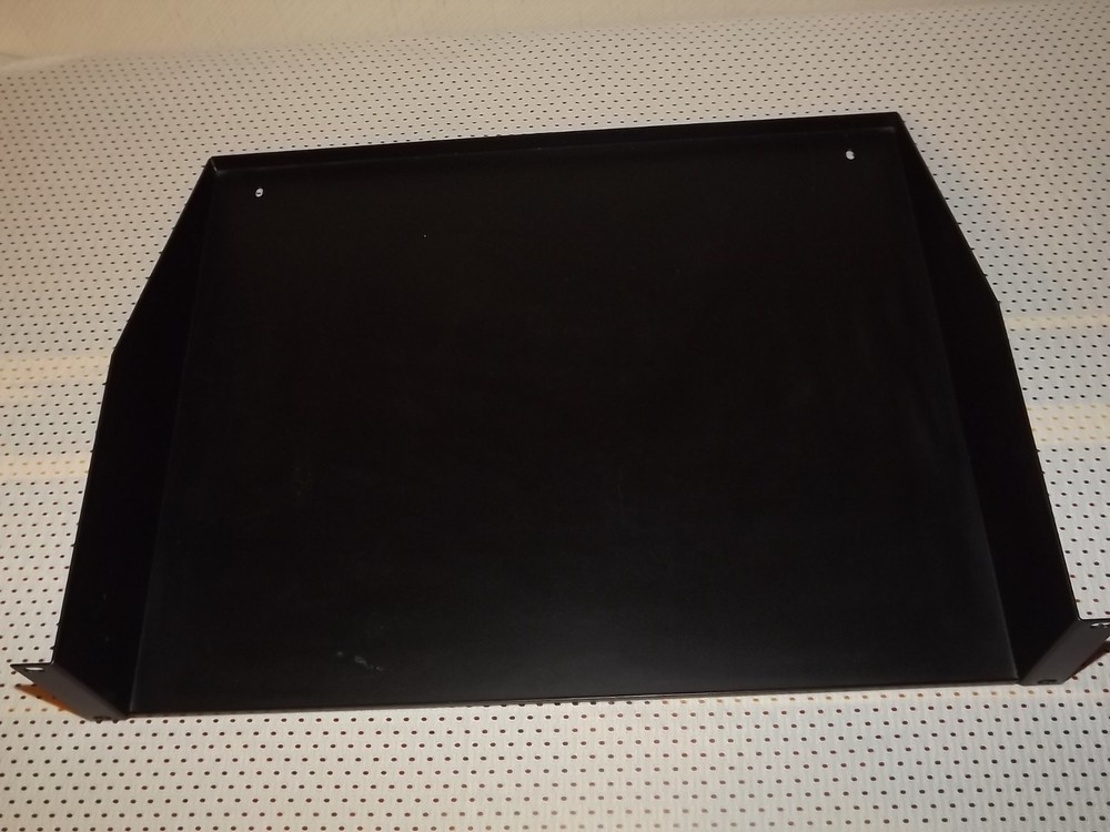 2U 14.5 Inch Deep Solid Component Rack Shelf