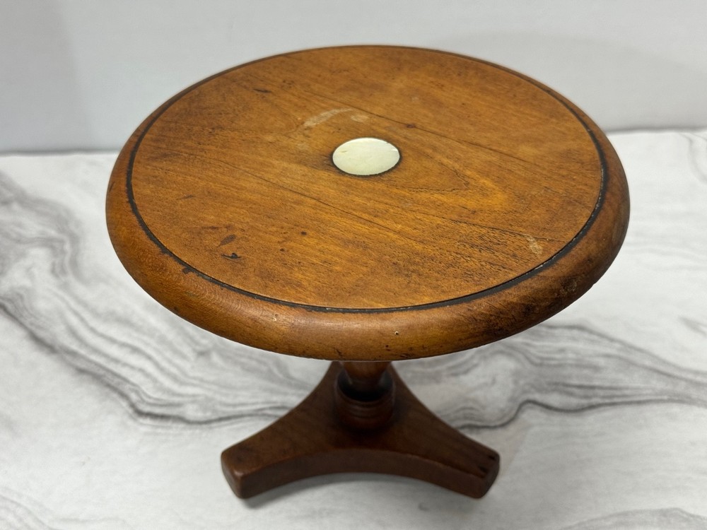 Antique Apprentice Piece Salesman Sample Tilt Top Table Miniature