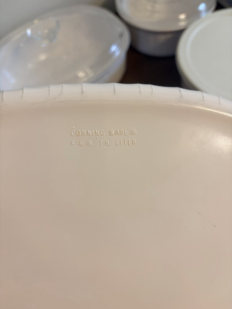 CorningWare French White Bakeware Set 7 Piece Baking Dish Set