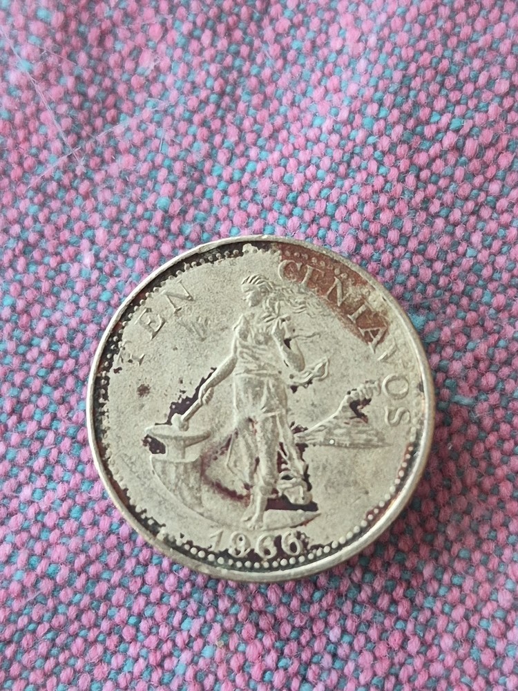 1966 Philippines Ten Centavos
