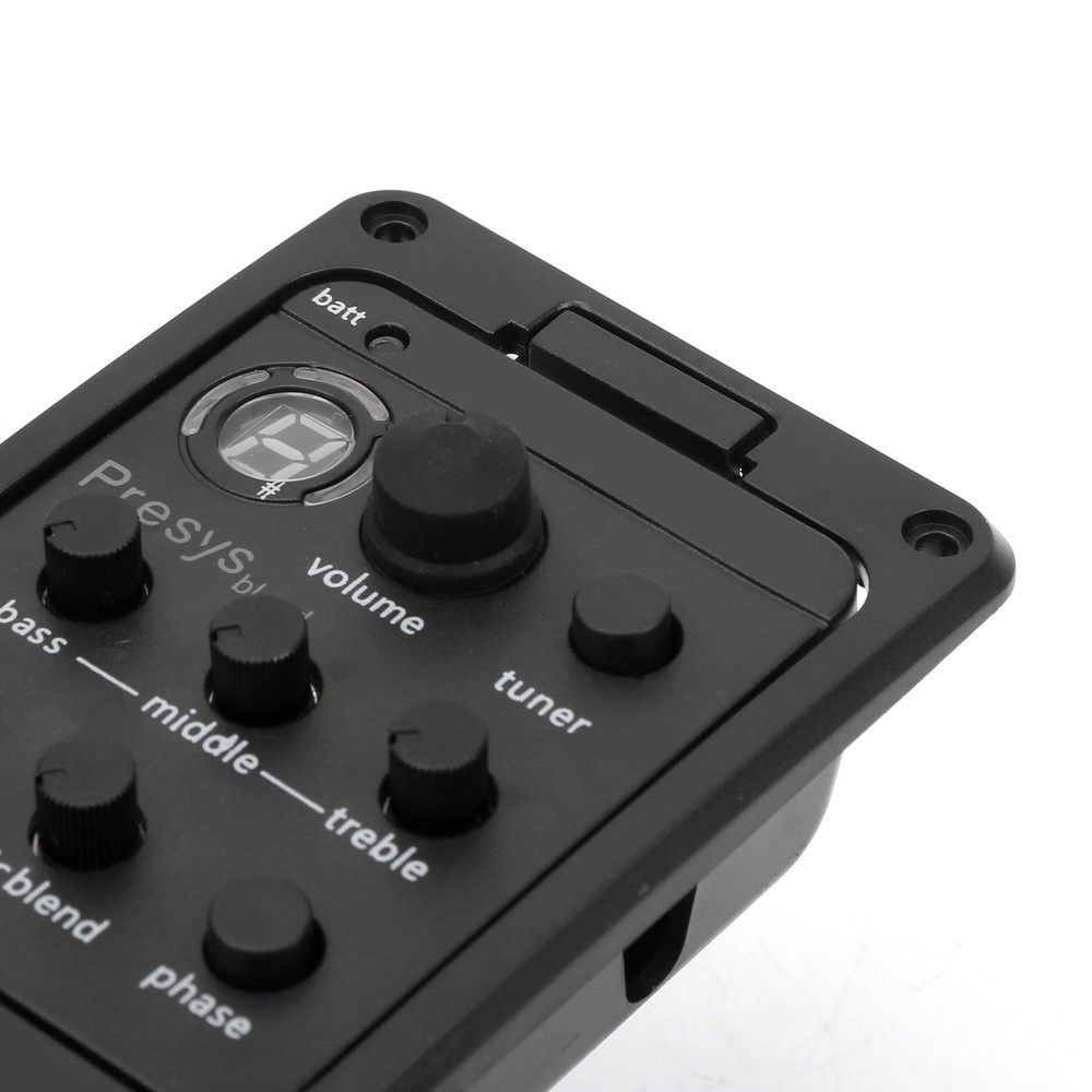 Pickup with Microphone Mixing Dual Mode Preamp Equalizer Piezoelectric WT