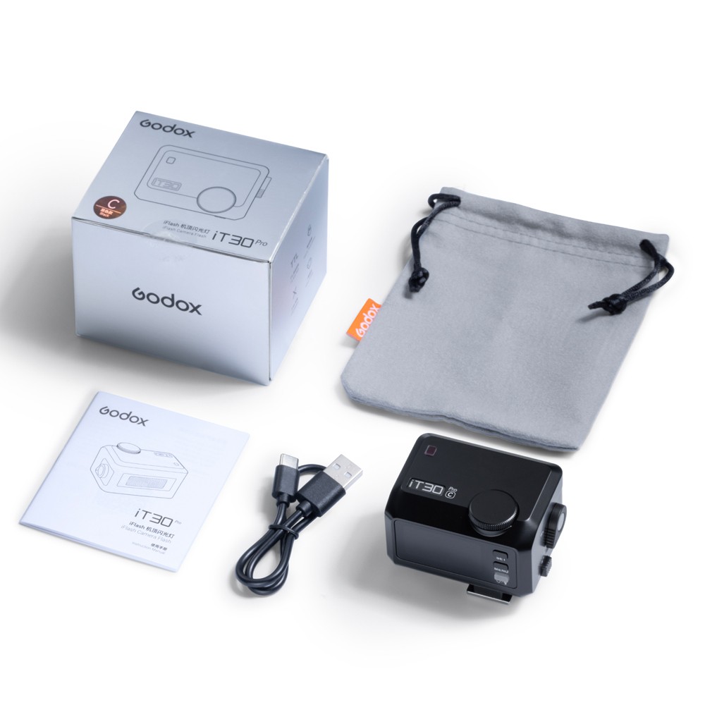 GODOX iT30Pro-C Mini Camera Touchscreen Speedlite 2.4G Wireless Flash for Canon